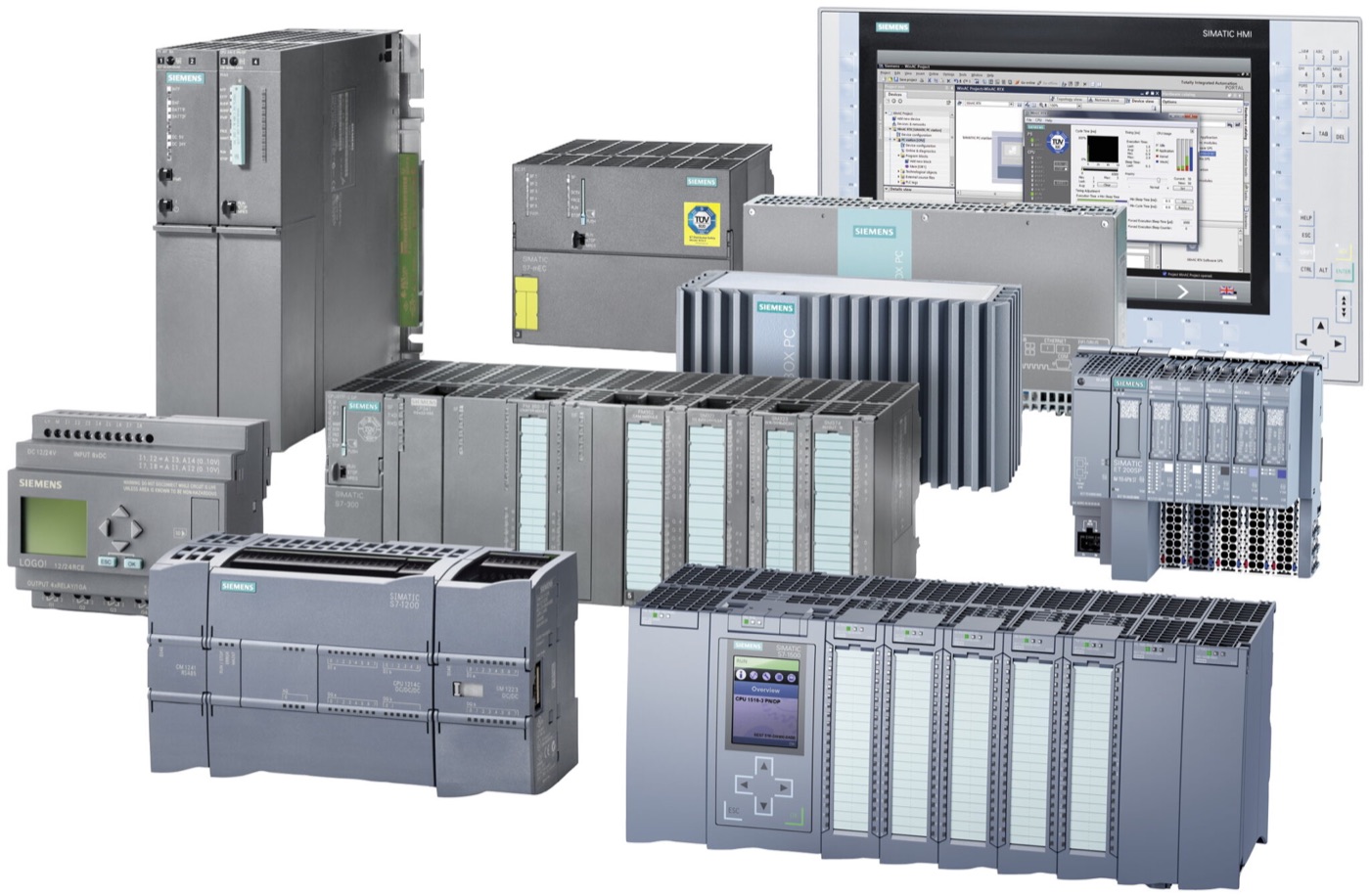 Riadiace jednotky Siemens SIMATIC pre PLC programovanie
